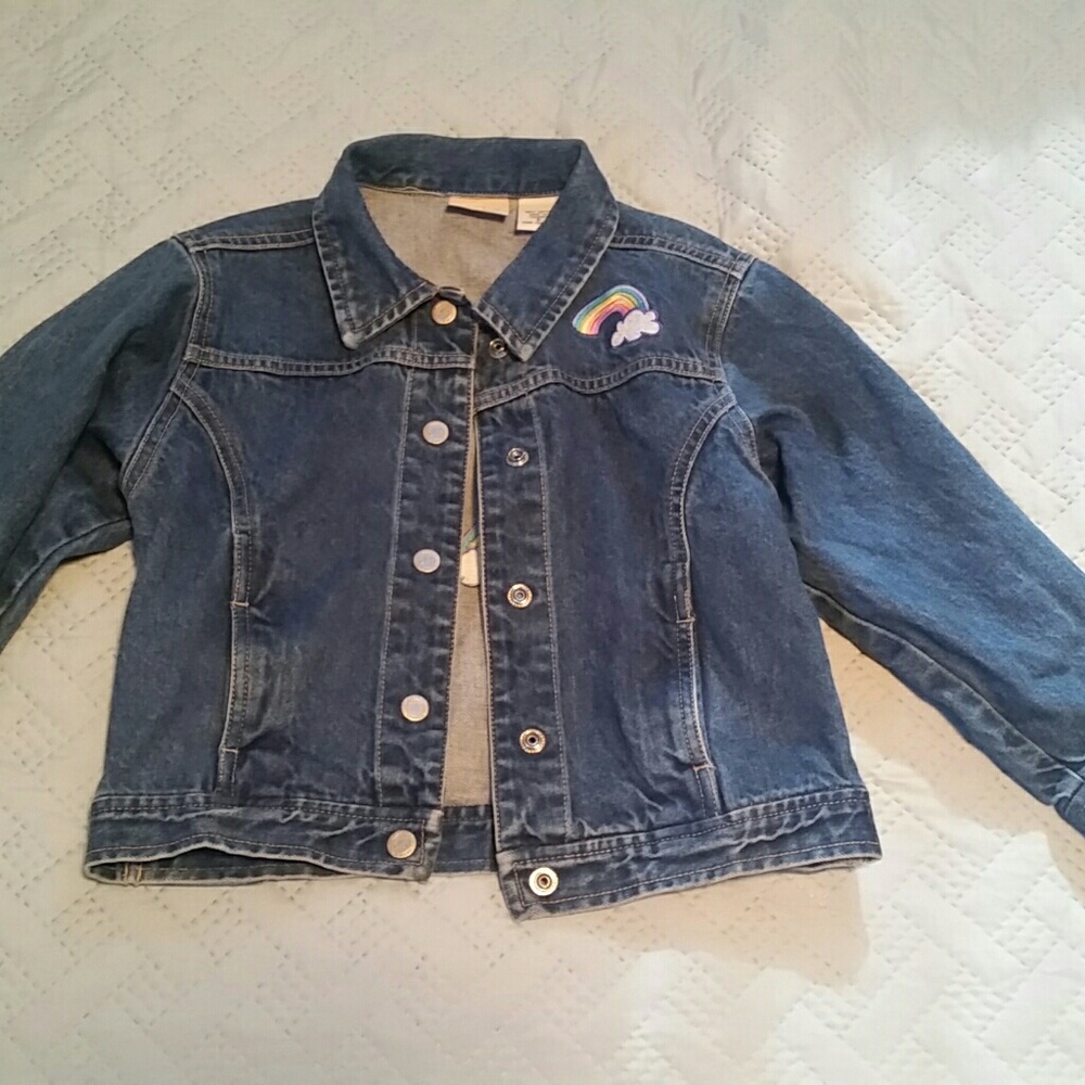 Girl's size 6 denim jacket